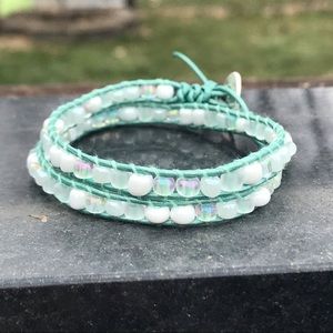 Mint wrap bracelet
